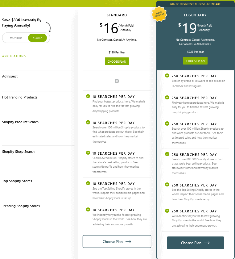 ShopInspect Pricing