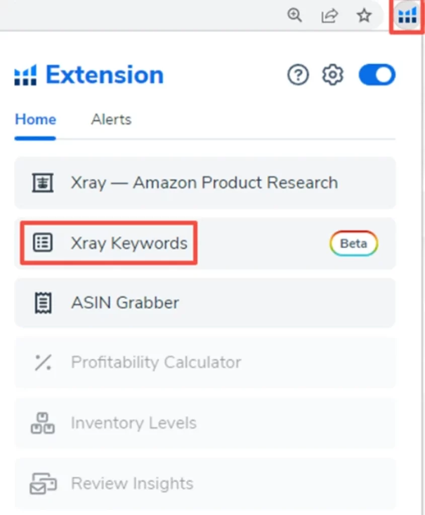 XRay Amazon Product Research