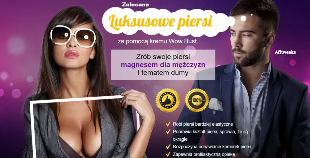 Creative Landing Pages for Breast Enlargement Offers