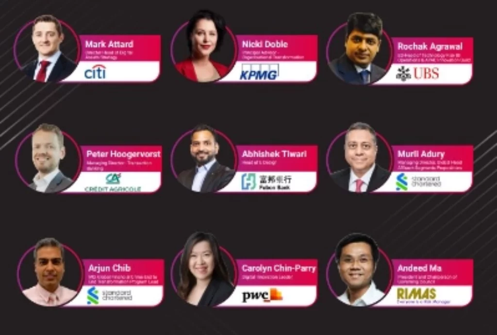 Speakers at Digital Transformation in Banking & Insurance Summit Singapore