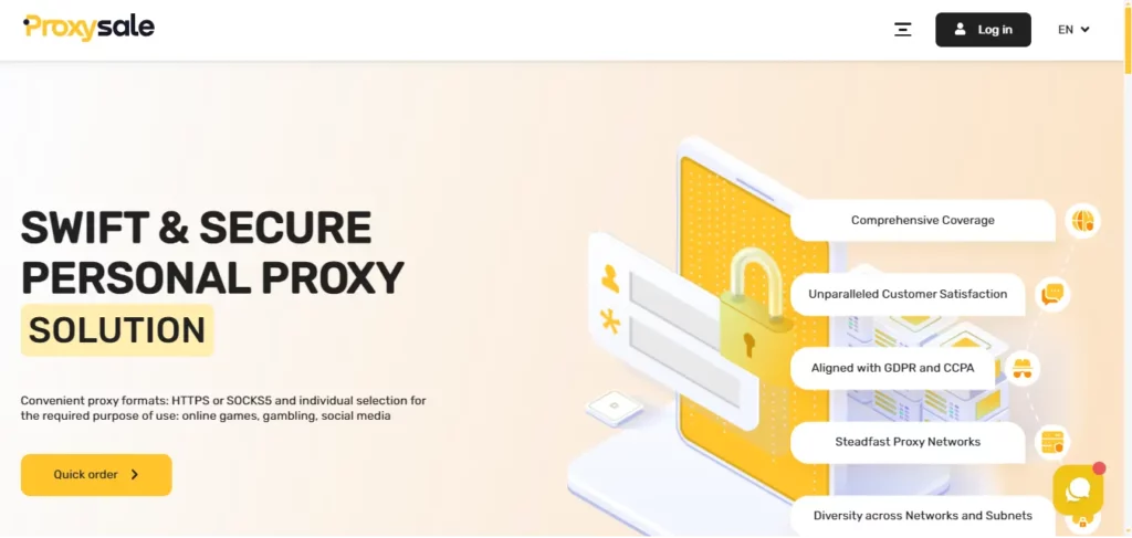 Proxy-sale