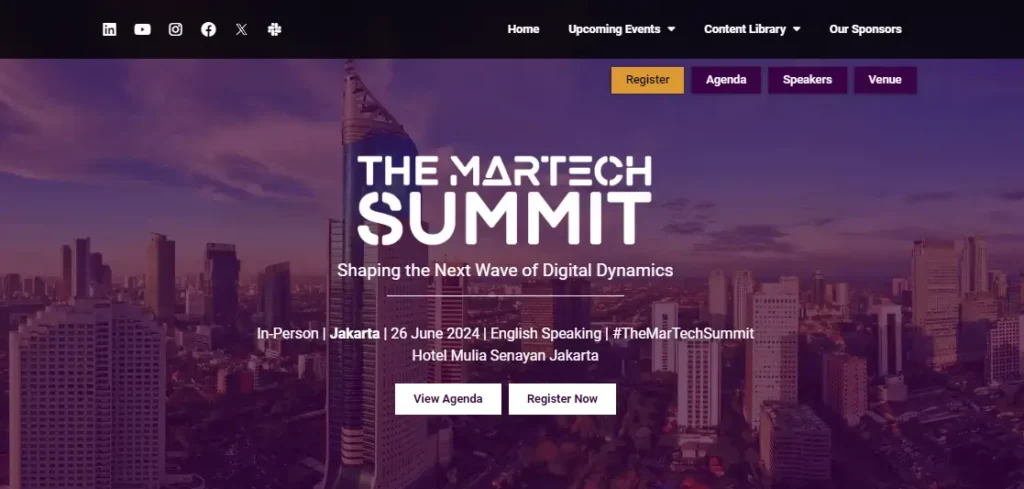 The MarTech Summit Jakarta 2024