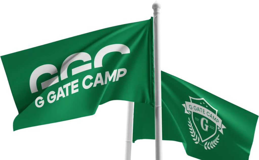 G Gate Camp Flag