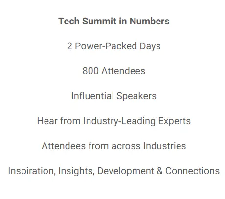 Tech Summit Asia 2024 Highlights