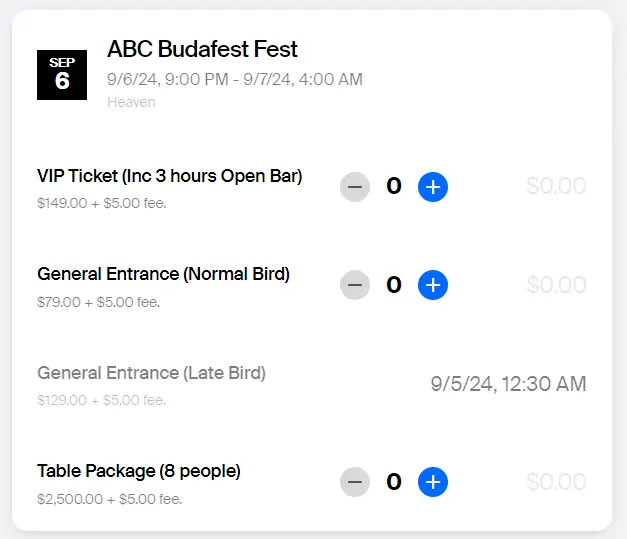 ABC AFF Fest 2024 Tickets