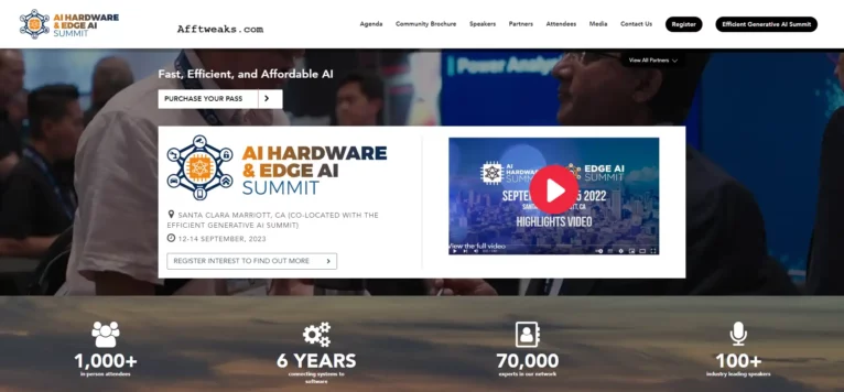 AI Hardware and Edge AI Summit 2023: Learn Advanced Machine Learning from Global Leaders
