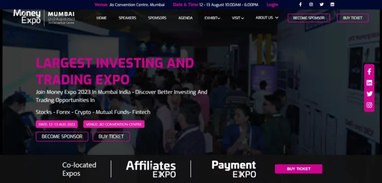 Money Expo India 2023: Meet the Industry Professionals from Financial Industry