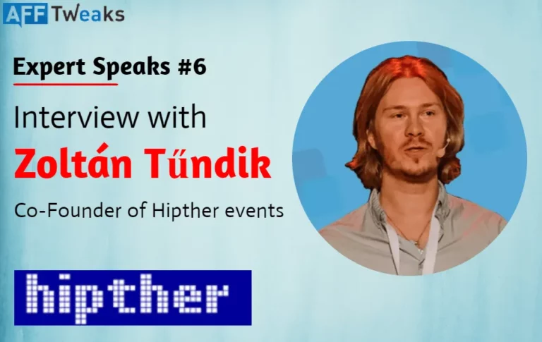 Interview with Zoltán Tűndik (Co Founder Hipther  Events)