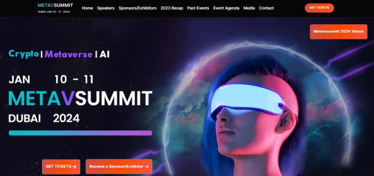 METAVSUMMIT Dubai 2024: The Largest Web 3.0 Event in Dubai