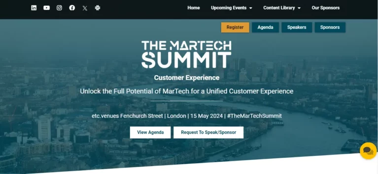 The MarTech Summit Customer Experience 2024: Tech Meets Customer Centricity