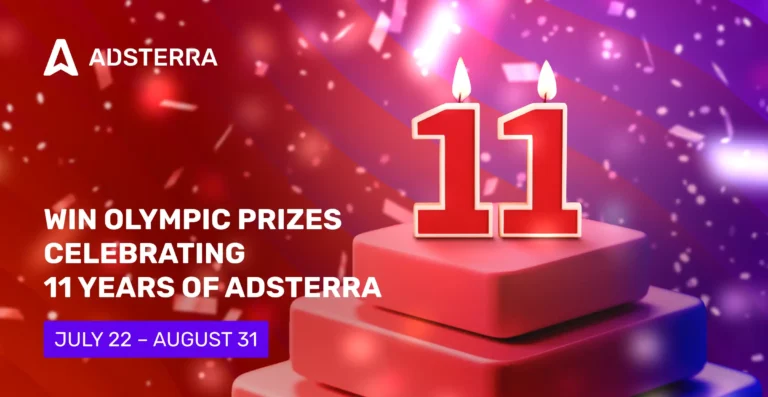 Participate in Adsterra Olympic: Claim Your Glory 🏆